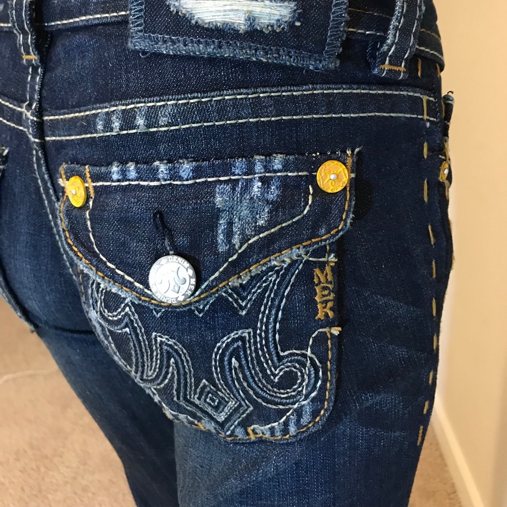 COPY - MEK JEANS OAXACA BOOT CUT SZ 24. SUPER CUTE!